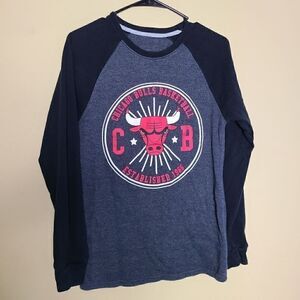 NBA Chicago Bulls Waffle Knit Long Sleeve